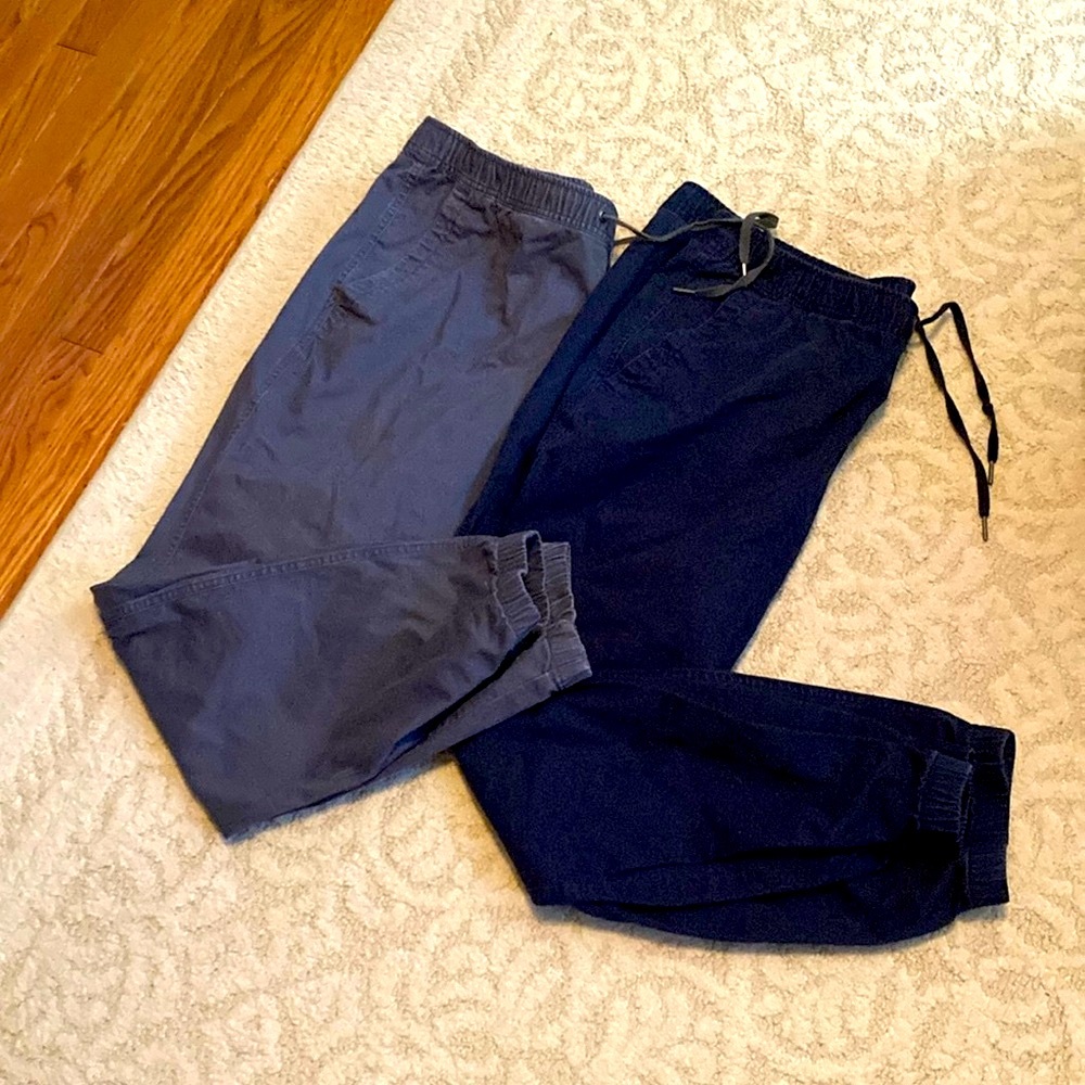Pair of GAP Men's Casual Pants - Gray and Navy